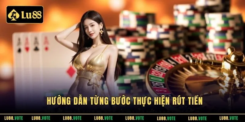 Hướng dẫn từng bước thực hiện rút tiền